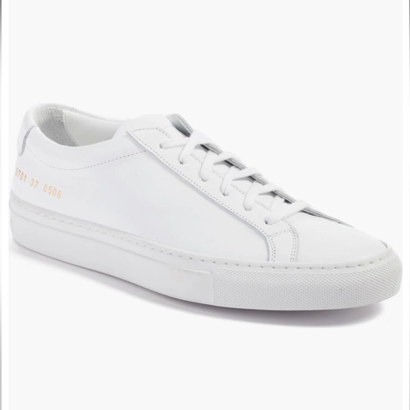 Common Projects Women’s Original Achilles Sneaker in White Size 37 - Picture 1 of 14